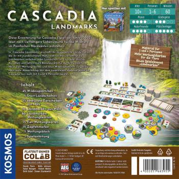 Preview: Kosmos Familienspiel Strategiespiel Cascadia Landmarks Erweiterung 683955
