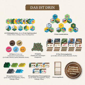 Preview: Kosmos Familienspiel Strategiespiel Cascadia Landmarks Erweiterung 683955