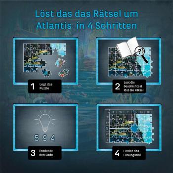 Preview: 500 Teile Kosmos Familienspiel Escape EXIT® Das Puzzle Der Schlüssel von Atlantis 683962