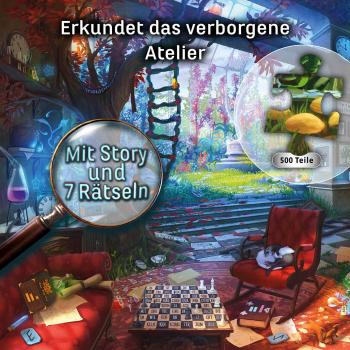 Preview: 500 Teile Kosmos Familienspiel Escape EXIT® Das Puzzle Das verborgene Atelier 683979