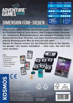 Preview: Kosmos Familienspiel Krimispiel Adventure Games Family Dimension Fünf-Sieben 684242