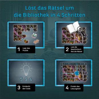 Preview: 500 Teile Kosmos Familienspiel Escape EXIT® Das Puzzle Die Bibliothek der Träume 684471