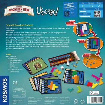 Preview: Kosmos Familienspiel Logikspiel Ubongo! Die Schule der magischen Tiere 684501