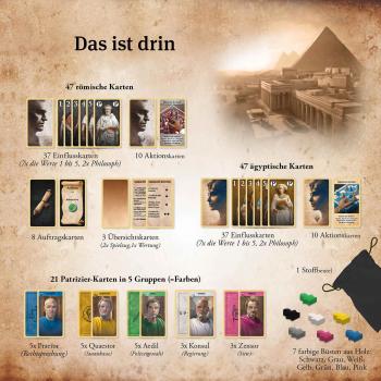 Preview: Kosmos Erwachsenenspiel Kartenspiel Strategiespiel Caesar & Cleopatra 684556