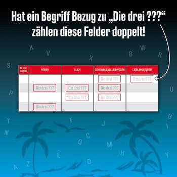 Kosmos Kinderspiel Wissensspiel Die drei ??? Stadt Land Rocky Beach 684600