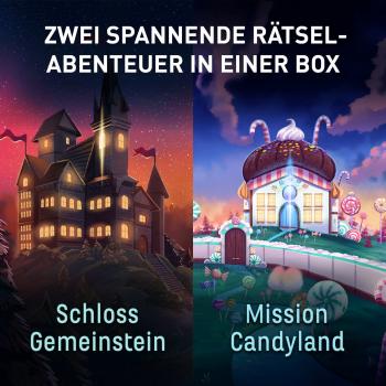 Preview: Kosmos Familienspiel Escape EXIT® Family Schloss Gemeinstein/Mission Candyland 684662