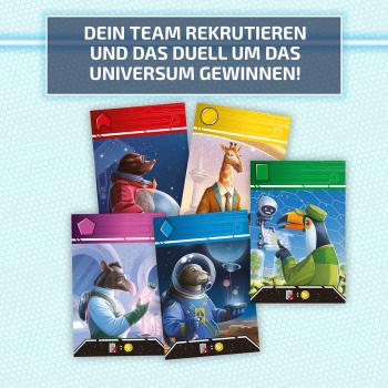 Kosmos Familienspiel Wettlaufspiel Four Planets 684686