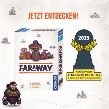 Kosmos Familienspiel Kartenspiel Strategiespiel Faraway 684709