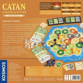 Preview: Kosmos Familienspiel Strategiespiel CATAN Städte & Ritter 684754
