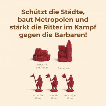 Kosmos Familienspiel Strategiespiel CATAN Städte & Ritter 684754