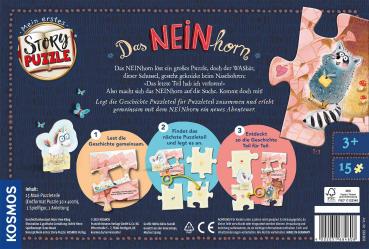 Preview: 15 Teile Kosmos Puzzle Mein erstes Storypuzzle Das NEINhorn 684808