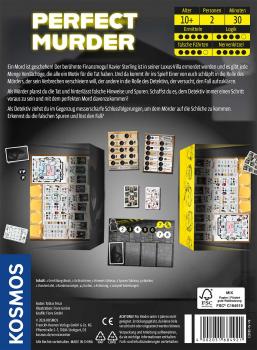 Preview: Kosmos Familienspiel Krimispiel Perfect Murder 684921