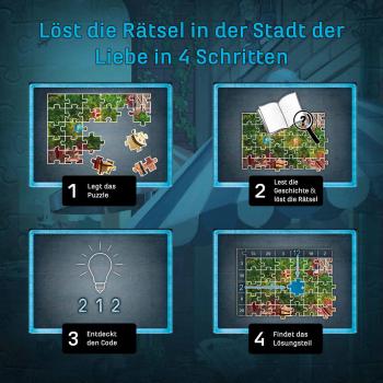 Preview: 500 Teile Kosmos Familienspiel Escape EXIT® Das Puzzle Der Auftrag "Paris" 684990
