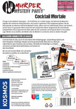 Preview: Kosmos Familienspiel Krimispiel Murder Mystery Party Cocktail Mortale 685034