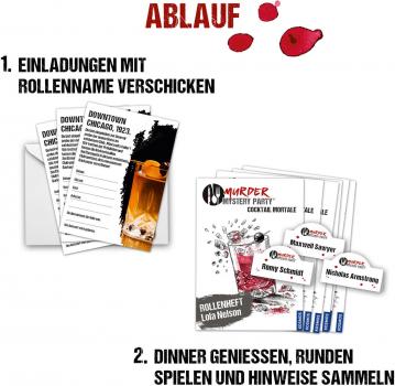 Kosmos Familienspiel Krimispiel Murder Mystery Party Cocktail Mortale 685034