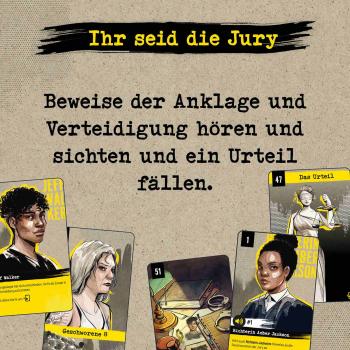 Preview: Kosmos Familienspiel Krimispiel Die Jury 685041