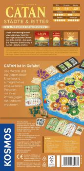 Preview: Kosmos Familienspiel Strategiespiel CATAN Städte & Ritter Spieler 5+6 685133