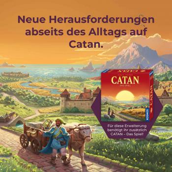 Preview: Kosmos Familienspiel Strategiespiel CATAN Händler & Barbaren 685140
