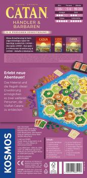 Preview: Kosmos Familienspiel Strategiespiel CATAN Händler & Barbaren Spieler 5+6 685157