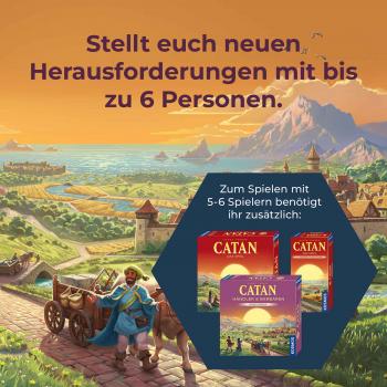 Preview: Kosmos Familienspiel Strategiespiel CATAN Händler & Barbaren Spieler 5+6 685157