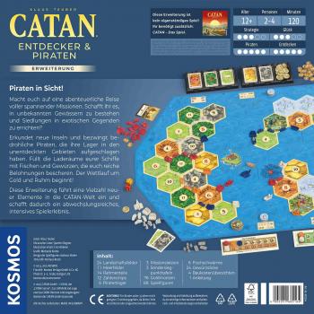 Preview: Kosmos Familienspiel Strategiespiel CATAN Entdecker & Piraten 685164
