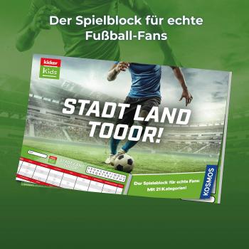 Kosmos Kinderspiel Quizspiel Kicker Kids Stadt - Land - Tor! 685232
