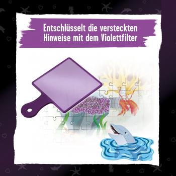200 Teile Kosmos Familienspiel Krimispiel Krimipuzzle Die drei !!! Der Schatz der Delfine 685287