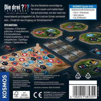 Preview: Kosmos Kinderspiel Krimispiel Die drei ??? und die Toteninsel Spiel zum Film 685355