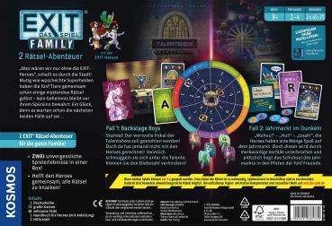 Preview: Kosmos Familienspiel Escape / Exit EXIT® Family Backstage Boys/Jahrmarkt im Dunkeln 685379