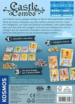 Preview: Kosmos Erwachsenenspiel Kartenspiel Strategiespiel Castle Combo 685393