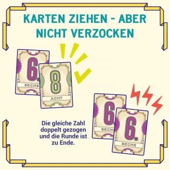 Preview: Kosmos Familienspiel Kartenspiel Flip 7 685430