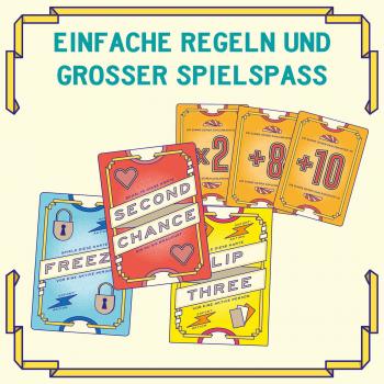 Kosmos Familienspiel Kartenspiel Flip 7 685430