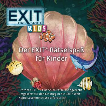 Preview: Kosmos Kinderspiel Escape / Exit EXIT® Kids Rätselspaß im Meer 685546