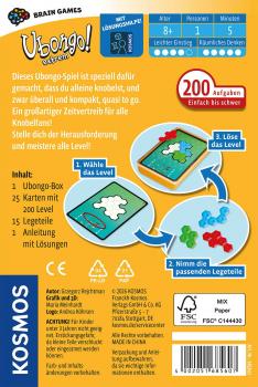 Preview: Kosmos Familienspiel Logikspiel Ubongo! Extrem Brain Games 685607