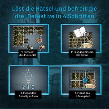 Preview: 500 Teile Kosmos Familienspiel Escape EXIT® Das Puzzle Die drei ??? Toteninsel 685737