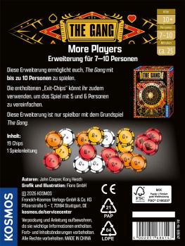 Preview: Kosmos Familienspiel Partyspiel The Gang More Players Erweiterung 686147