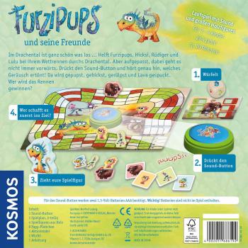 Preview: Kosmos Kinderspiel Würfelspiel Furzipups und seine Freunde 686192