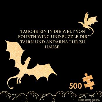 500 Teile Kosmos Puzzle Fourth Wing Puzzle Dragons 686390