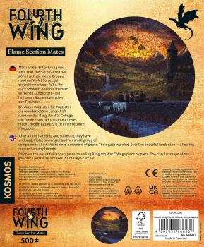 Preview: 500 Teile Kosmos Puzzle Fourth Wing Puzzle Flame Section Mates 686437