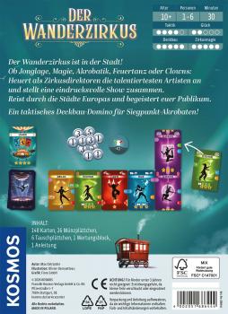 Preview: Kosmos Familienspiel Strategiespiel Der Wanderzirkus 686444