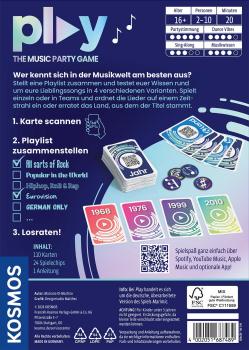 Preview: Kosmos Familienspiel Partyspiel PLAY The Music Party Game 687489