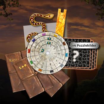 Preview: Kosmos Familienspiel Escape EXIT® Das Spiel + Puzzle Der verschollene Tempel Level Einsteiger 692094
