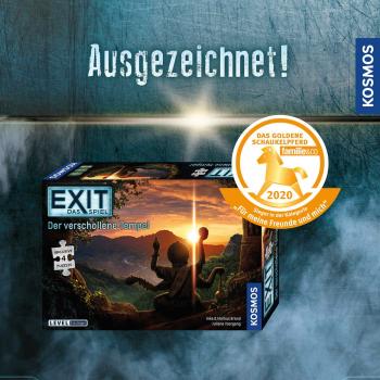 Preview: Kosmos Familienspiel Escape EXIT® Das Spiel + Puzzle Der verschollene Tempel Level Einsteiger 692094