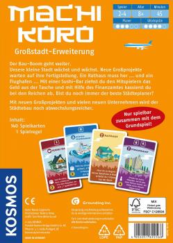Preview: Kosmos Familienspiel Partyspiel Machi Koro Großstadt-Erweiterung 692568