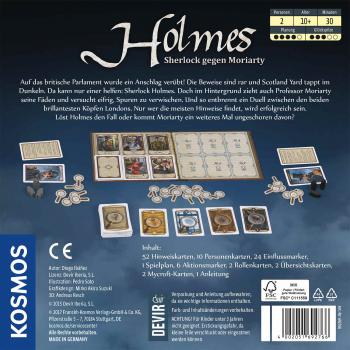 Preview: Kosmos Familienspiel Krimispiel Holmes 692766