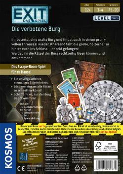 Preview: Kosmos Familienspiel Escape EXIT® Die verbotene Burg Level Profi 692872