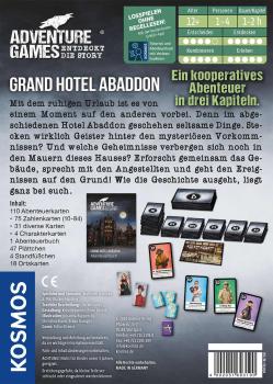 Preview: Kosmos Familienspiel Escape / Exit Adventure Games Grand Hotel Abaddon 693190