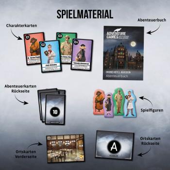 Preview: Kosmos Familienspiel Escape / Exit Adventure Games Grand Hotel Abaddon 693190