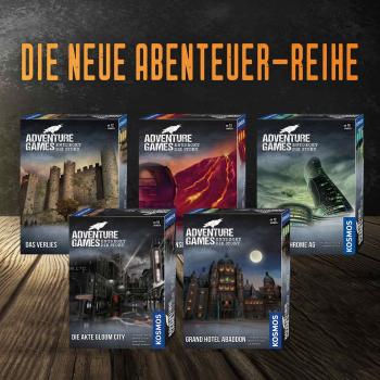 Kosmos Familienspiel Escape / Exit Adventure Games Grand Hotel Abaddon 693190