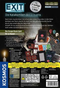 Preview: Kosmos Familienspiel Escape EXIT® Die Katakomben des Grauens Level Fortgeschritten 694289